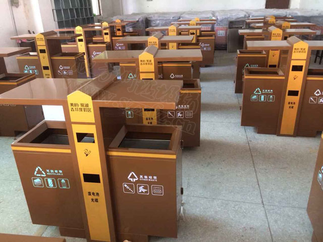 烤漆垃圾桶生產(chǎn)工藝？與噴漆垃圾桶區(qū)別